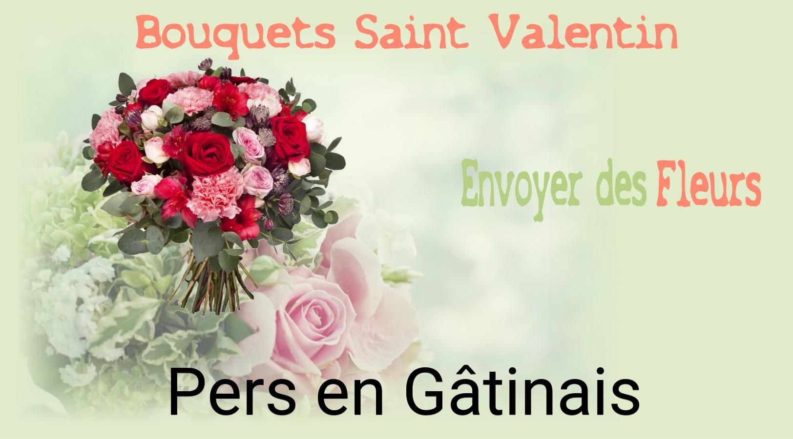 Roses de Saint-Valentin livrées à Pers-en-Gâtinais